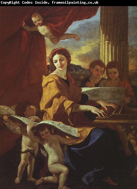 Nicolas Poussin St.Cecelia